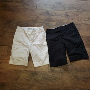 Size 0 banana republic Bermuda shorts